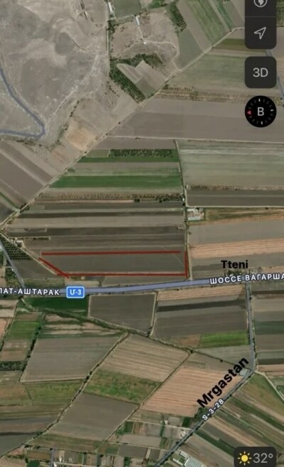 Կոդ HA-0810  Վաճառվում է հողատարածք