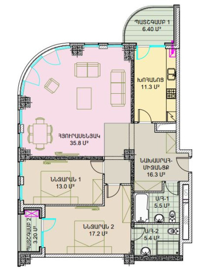 Code BA-4447 – Apartment for sale