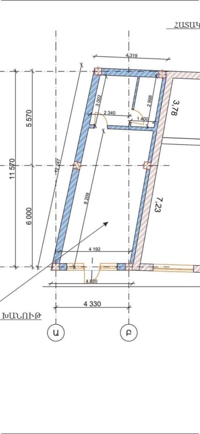 Կոդ KA-0024  Վաճառվում է Բիզնես տարածք