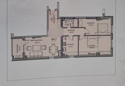 Կոդ BA-3355  Վաճառվում է բնակարան